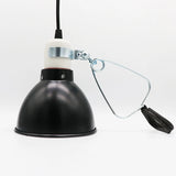 300W Dome Reptile Lamp Fixture — Aluminum Reflector Heat Lamp Stand, E27