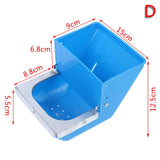Rabbit Feed Hopper — Anti-Spill Cage Feeder, 4 Sizes