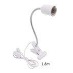 UVA/UVB Clip-On Heat Lamp Kit — Adjustable E27 Basking Light for Reptiles