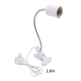 UVA/UVB Clip-On Heat Lamp Kit — Adjustable E27 Basking Light for Reptiles