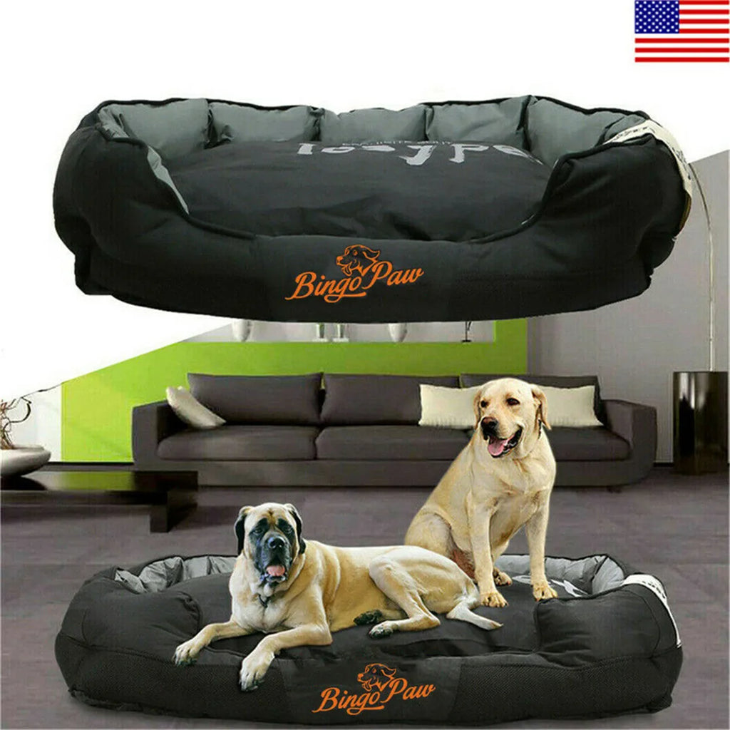 Jumbo XXL Waterproof Orthopedic Dog Sofa Bed, Washable