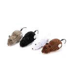 5-Pack Feather Wand Cat Teaser Toy Set with Bell & Mouse Cage — Colorful Stick Toys for Cats