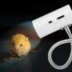 UVA/UVB Basking Lamp Kit — Clip-On Holder, Bulb & Thermometer-Hygrometer