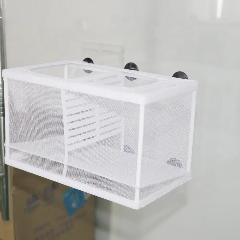 Hanging Aquarium Breeding Isolation Net (Fish Fry Nursery, Tank Divider)