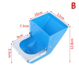 Rabbit Feed Hopper — Anti-Spill Cage Feeder, 4 Sizes