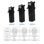 Low Water Level Turtle Tank Filter with Oxygen Pump 8W