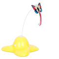 Electric Auto-Rotating Butterfly Toy — Fluttering Cat & Kitten Toy