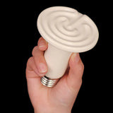 Far-Infrared Ceramic Heat Emitter — 220V Brooder & Reptile Bulb, 25W–200W