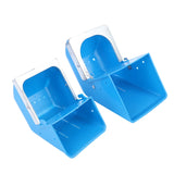 Rabbit Feed Hopper — Anti-Spill Cage Feeder, 4 Sizes