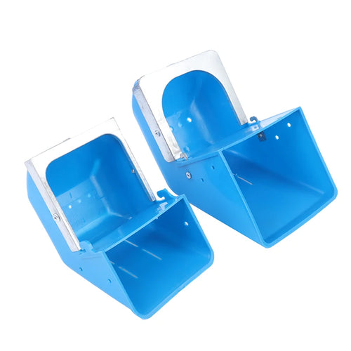 Rabbit Feed Hopper — Anti-Spill Cage Feeder, 4 Sizes