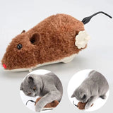 Plush Running Rat Toy — Motorized Chase Toy for Cats & Dogs