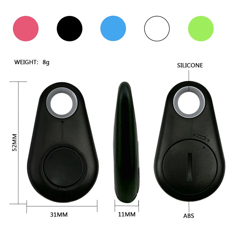 Smart Bluetooth GPS Tracker for Keys, Pets & Luggage