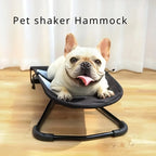 Foldable Rocking Pet Bed with Breathable Mesh Hammock