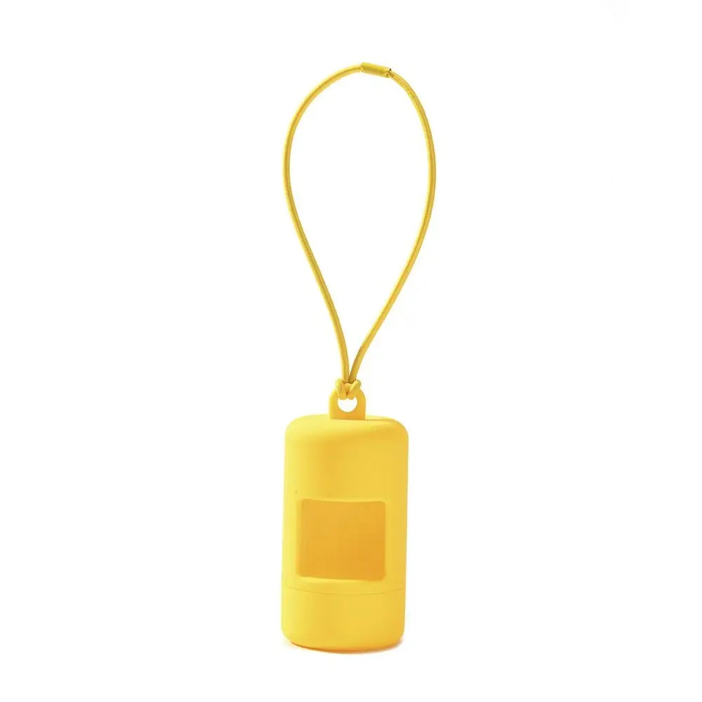 Candy Color Dog Poop Bag Dispenser Set (Portable, Hanging Rope)