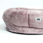 Giant Human-Size Fluffy Memory Foam Dog Bed