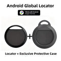 Android Anti-Lost Locator with Protective Cover & Lanyard for Cars, Elderly & Pets