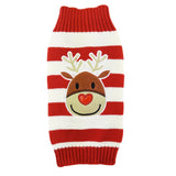 Christmas Holiday Sweater Coat for Chihuahua & Teddy Dogs