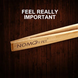 Bamboo Feeding Tweezers for Reptiles — Long-Reach Safe Handling Tool