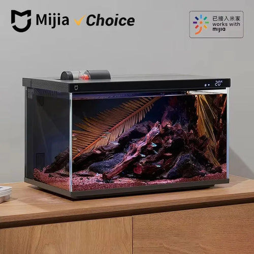 Mijia Smart Fish Tank MYG100 (App Control, Auto Feeding, Built-In Filter)