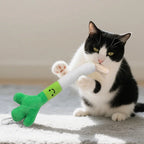 Catnip Onion Plush Toy with Bell — Washable Bite-Resistant Chew