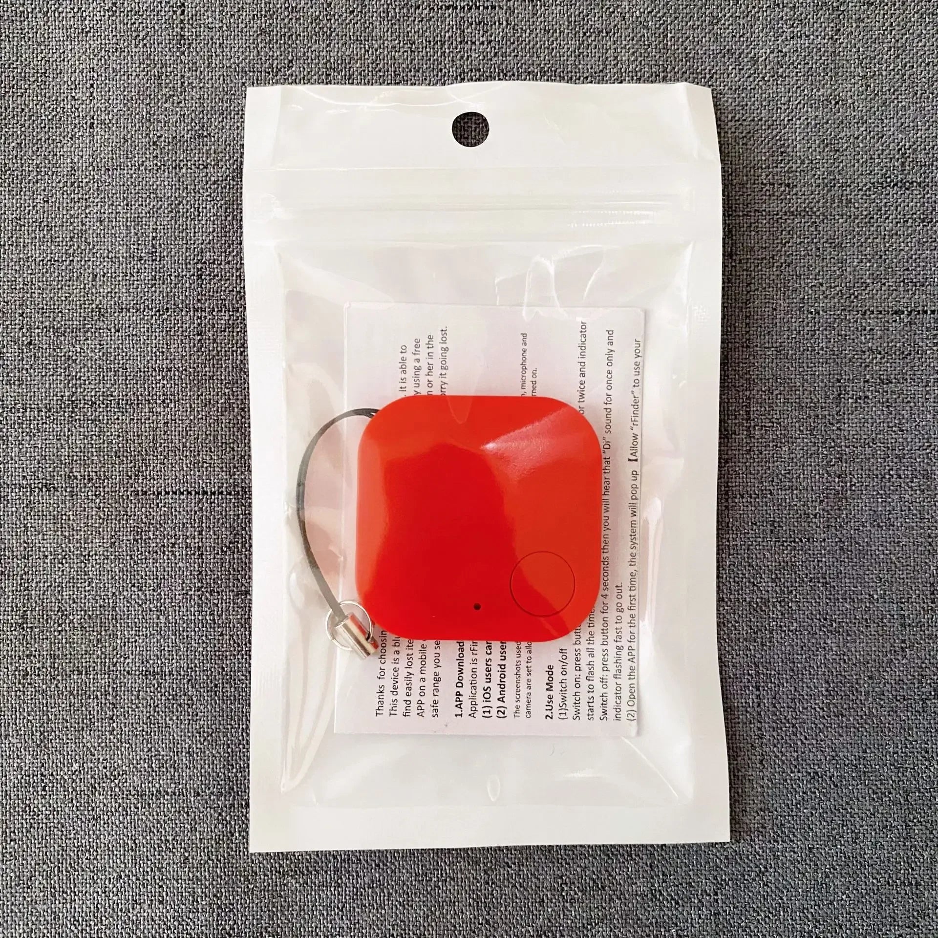 Mini Bluetooth Pet Tracker with Built-In Speaker - AirTag-Style Finder