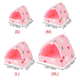 Cozy Small Pet Sleeping Bed — Warm Flannel Nest for Hamsters & Rabbits