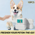 Pure Water Pet Wipes — Single-Use Deodorizing Wipes, 10-Count