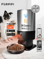 Automatic Pet Feeder with HD Camera (5L, 5G WiFi)