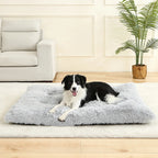 Long Plush Pet Cushion Bed