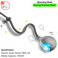 Auto Rolling Ball Cat Toy with Tail — Rechargeable Smart Mouse Teaser