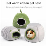 Cotton Hamster House — Warm Winter Nest for Small Pets