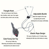 Retractable Hanging Mouse Cat Toy (Multipack)