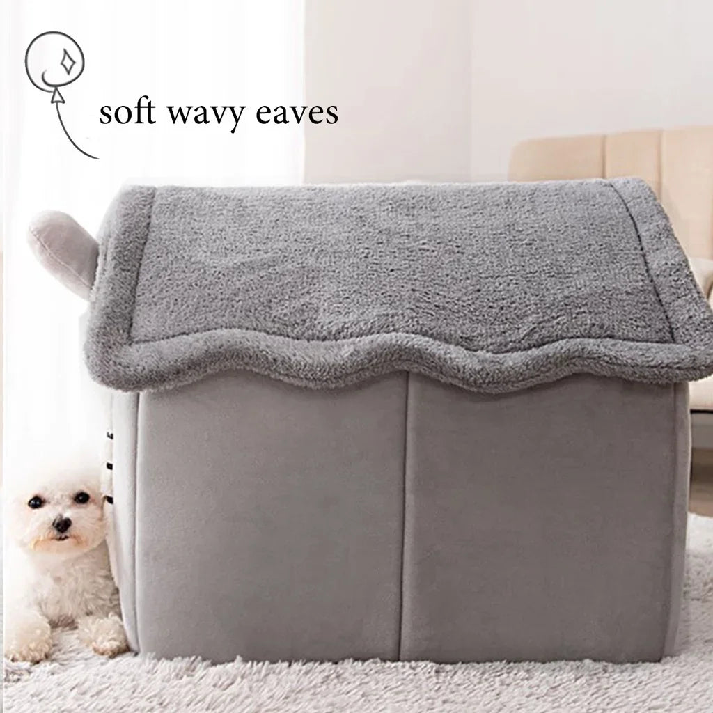 Foldable Character Pet House Bed