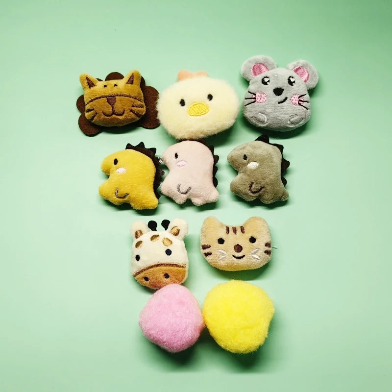 Mini Catnip Chew Toy Set for Cats