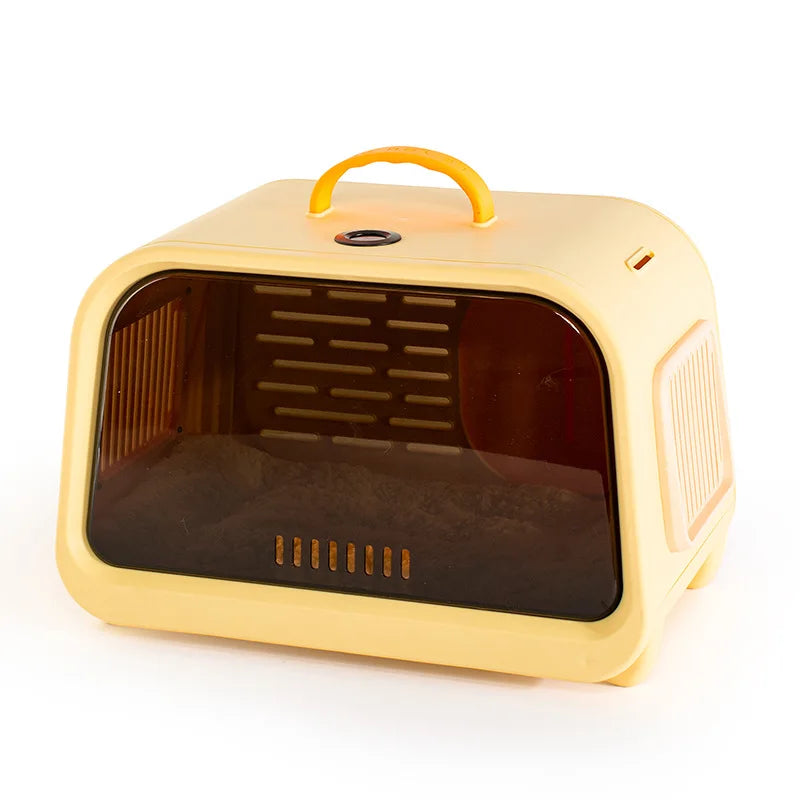 Portable Pet Space Capsule Carrier Bag — Handheld & Crossbody Outdoor Travel Bag for Cats & Small Dogs