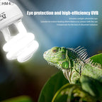 UVB Terrarium Basking Lamp — 13W/26W, 5.0/10.0, E27 Fit