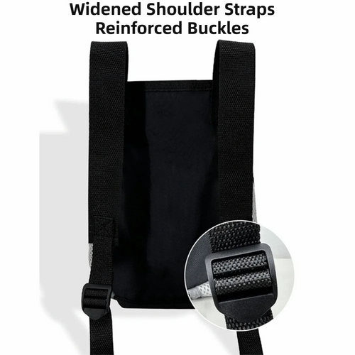 Portable Dog Front Carrier Bag (Breathable Mesh, Double Shoulder)