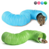 Telescopic Play Tunnel — Stretchable Tube Toy for Small Pets