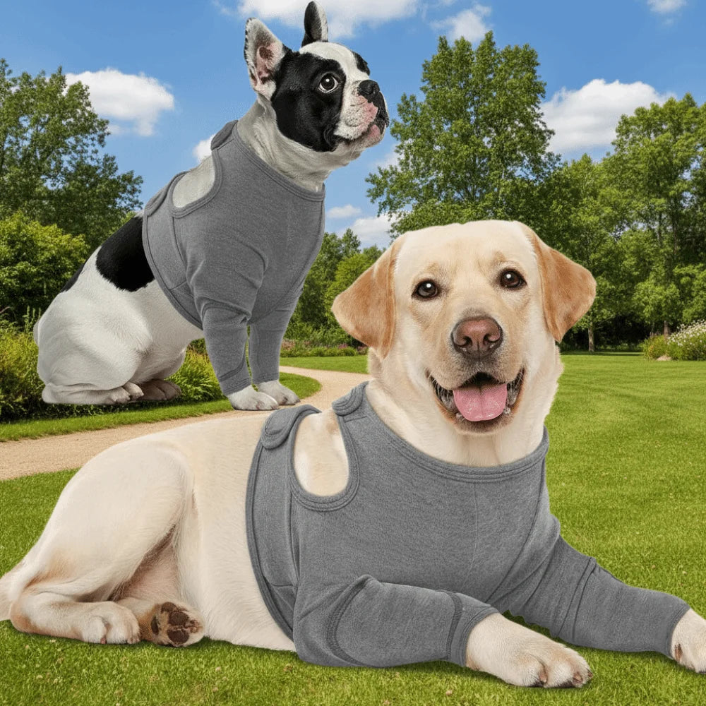 Professional Dog Leg Sleeve (Anti-Lick, Polyester, High Elasticity)