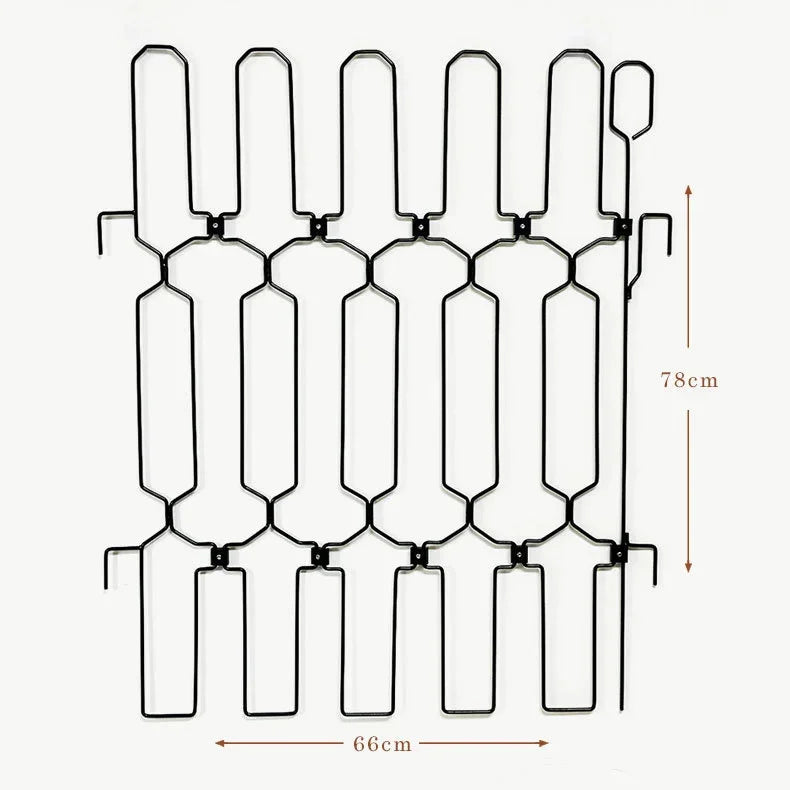 Retractable Metal Pet Safety Gate