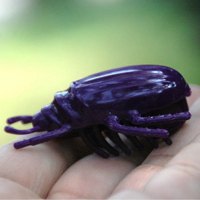 Motorized Insect Cat Toy — Rotating Beetle & Bug Simulation Chaser