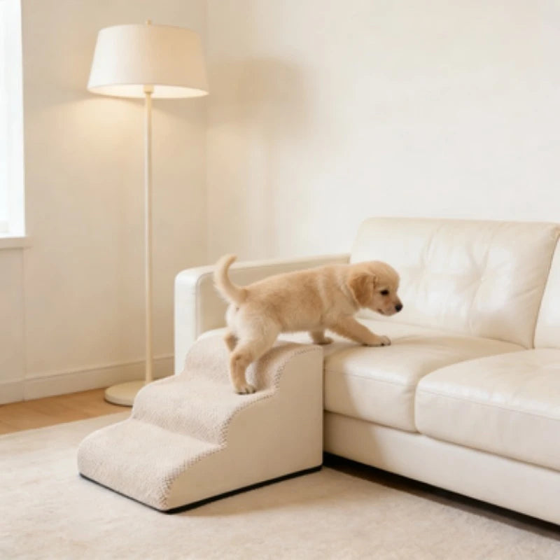 Anti-Slip Detachable Sponge Pet Ladder, 2-4 Layers