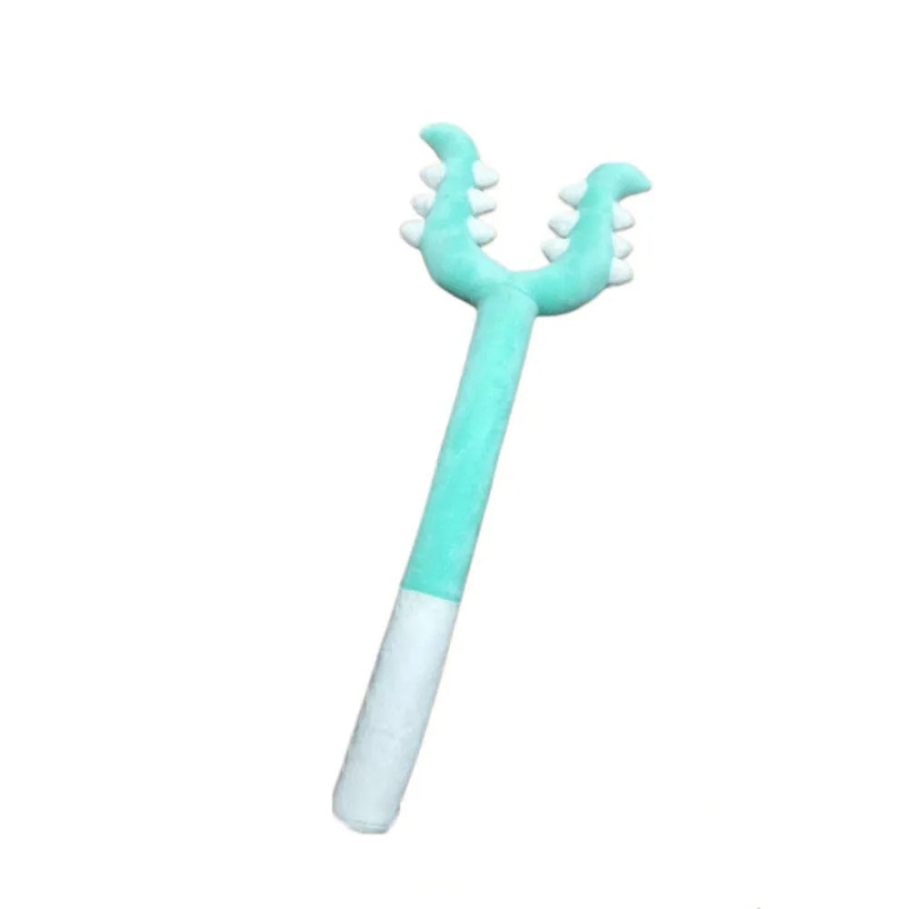 Plush Fork-Shaped Cat Teaser Wand (70cm)