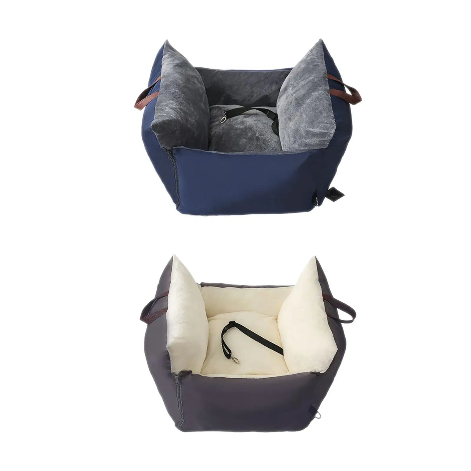 Pet Car Booster Seat (Armrest Box Design, Carrier Bed, Dog & Cat)