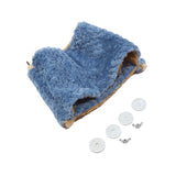 Plush Fleece Hamster Hammock — Warm Hanging Bed for Small Pets