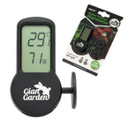 Digital Reptile Hygrometer & Thermometer — Terrarium Habitat Monitor