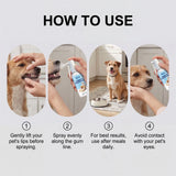 No-Brushing Pet Dental Spray — Instant Breath Freshener, 30ml
