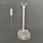 Acrylic Fish Feeder Tube (Transparent, Large-Capacity, Shrimp & Fish)