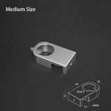 Aluminum Alloy Aquarium Tube Holder Clamp (Water Pipe Hose Mount, Glass Clip)