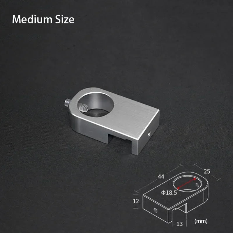Aluminum Alloy Aquarium Tube Holder Clamp (Water Pipe Hose Mount, Glass Clip)